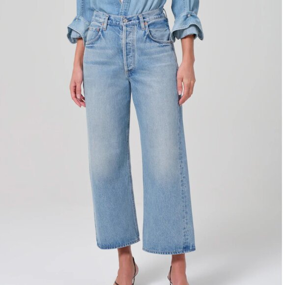 Citizens of Humanity Gaucho Vintage Wide Leg Jeans in Misty